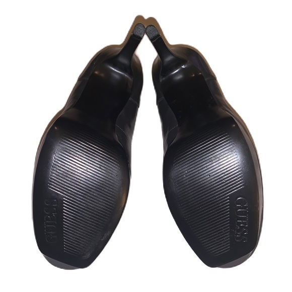 GUESS Brand Closed Toe Platform Pumps in Gray - Sz 7 1/2M - Picture 5 of 6